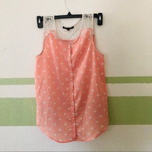 Dressy sleeveless shirt